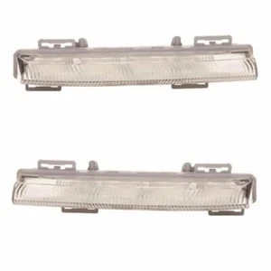 Mercedes C Class W204 Saloon 2011-2014 LED Daytime Running Lights Lamps 1 Pair - Picture 1 of 1