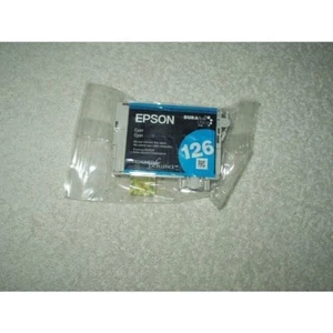 OEM epson 126 dura brite ultra cyan & magenta ink cartridges workforce stylus - Picture 1 of 8