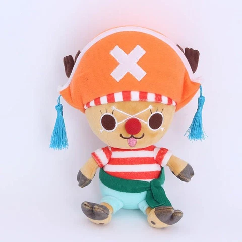 9.8" One Piece Buggy Tony Tony Chopper Cute Plushie Plush Doll Stuffed Toy gifts Cover