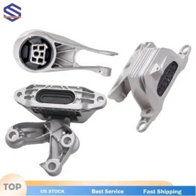 Juego de 3 soportes de transmisión automática de motor para Chevrolet Malibu 1,5 L 2016 2017 2018 Foto 1 de 4