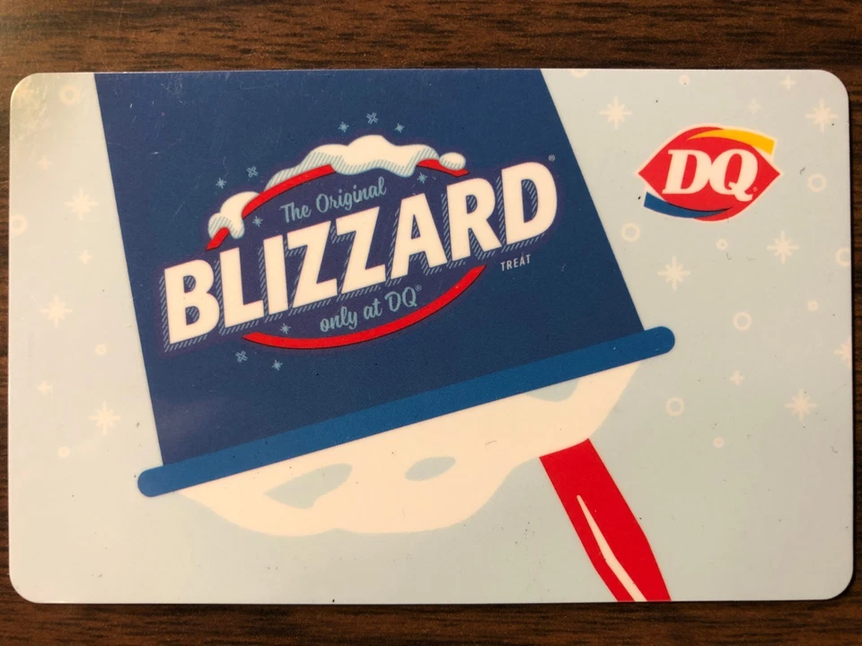 Dairy Queen Gift Card $100.00 Value. Free Shipping! - Image 1 of 1