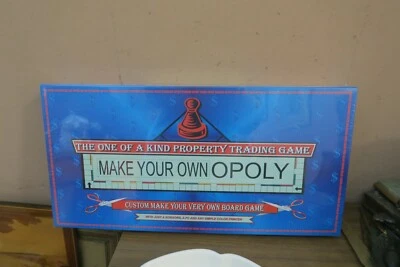 MAKE YOUR OWN OPOLY - The One of A Kind Custom Monopoly  Board Game NEW SEALED - Image 1 of 3