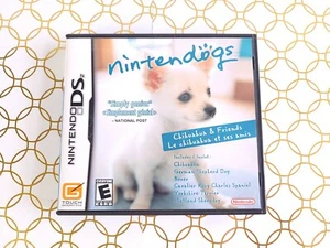 Nintendogs : Chihuahua & Friends (Nintendo DS, 2005) Authentic Complete TESTED - Picture 1 of 16