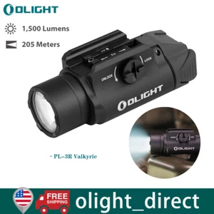 Olight PL-3R Valkyrie Rail Mounted Light Weaponlight Tactical Flashlight Black - Picture 1 of 15