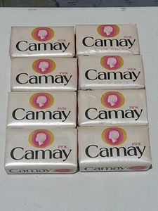 Three [3] Camay Pink Beauty Bar Soap 5oz Bath Size Sealed USA NOS 1970 Vintage - Picture 1 of 13