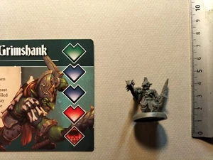 BRUKO GRIMSHANK GOBLIN   BOSS MINI +ENG CARD /DUNGEON SAGA ORIGINS/MANTIC G27 - Imagen 1 de 1