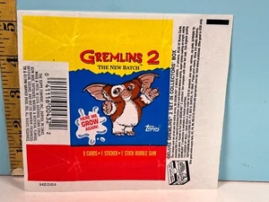 1984 Topps GREMLINS 2 The New Batch Wax Pack Wrapper🔥 - Picture 1 of 2