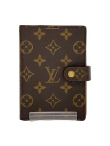【Auténtico】LOUIS VUITTON Agenda PM Monograma R20005 Day Planner Cubierta Marrón - Imagen 1 de 4