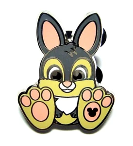 Disney Pin 2018 Hidden Mickey Plüsch Big Feet - Klopfer (Bambi) [127975] - Bild 1 von 3