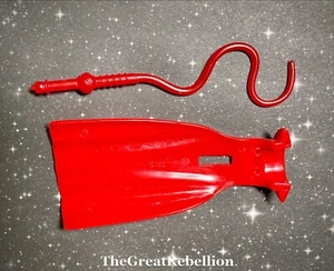 Beetleborgs Peitsche Cracking Jara Red Whip & Cape Zubehör Teile Bandai 1996  - Bild 1 von 2