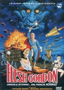 FLESH GORDON - Howard Ziehm e MIchael Benveniste "DVD FUORI CATALOGO" sigillato - Foto 1 di 1