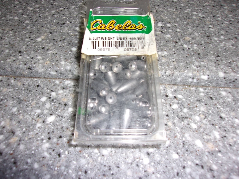 H48 Cabela's bala peso lote de 90 o 100 1/8 onzas Foto 1 de 1