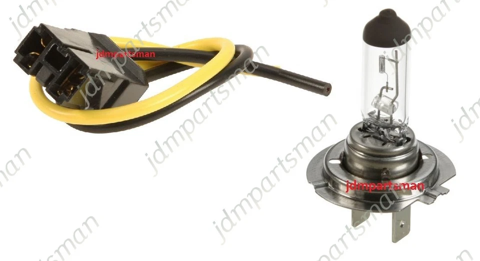 Conector de faros Dorman 84717 + bombilla H7 para Volvo S80 V70 C70 XC90 1998-2009 Foto 1 de 1