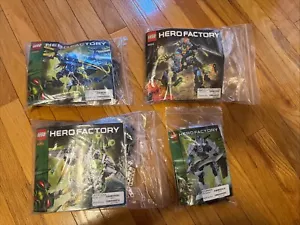 LEGO Hero Factory Lot of 4 Bionicle Sets COMPLETE With manuals  - Picture 1 of 2