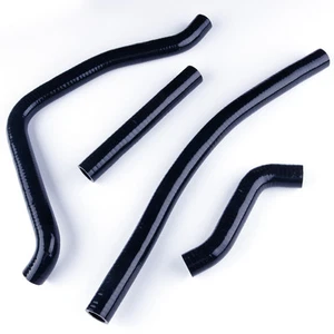 For 2005-2010 Polaris Sportsman 700 800 EFI Silicone Coolant Radiator Hose Black - Picture 1 of 5