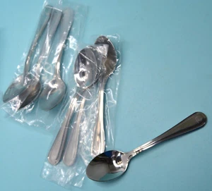 7 Demitasse spoons Contour by Worthy Noble Kent WNK - Picture 1 of 1