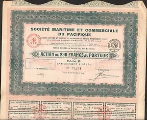 PAZIFISCHE MARITIME & HANDELSGESELLSCHAFT (P) - Bild 1 von 1