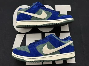 US 11- Nike Dunk SB Low Deep Royal Vintage Green HF3704-400 - Picture 1 of 7