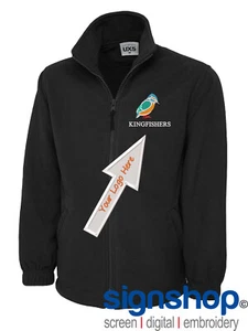 UX5 Fleecejacke bestickt hochwertig GRATIS LOGO SETUP - Bild 1 von 12