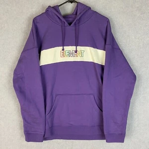 Element Jumper Womens XL Purple Hoodie Skateboarding Surf Streetwear Y2K - Picture 1 of 7