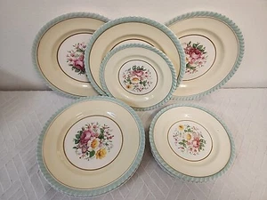 11 Platos Johnson Brothers Windsor Ware Antiguo Inglés Floral Ensalada y Postre - Imagen 1 de 14