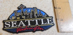 Space Needle Seattle Washington Rubber Magnet Souvenir city - Picture 1 of 3