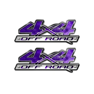 4x4 OFF ROAD Decals Vinyl Graphic Truck Side Chameleon Camo Purple 2 Pack A56BLO - Picture 1 of 1