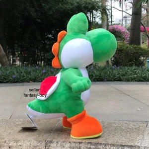 Nuevo juguete de peluche Super Mario Bros U Yoshi 12" juego de dragones animal de peluche muñeca suave - Imagen 1 de 4