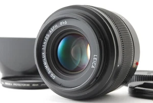 【MINT w/Hood】Panasonic LUMIX LEICA DG SUMMILUX 25mm F1.4 H-X025 From JAPAN - Picture 1 of 8