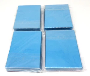 4 x 60 fundas para tarjetas azul claro Docsmagic.de alfombra talla pequeña 62 x 89 - azul claro - - Imagen 1 de 5