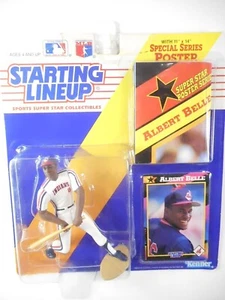 NOS Kenner 1992 Albert Belle Indians Starting Lineup Figure - Free Shipping - Picture 1 of 2
