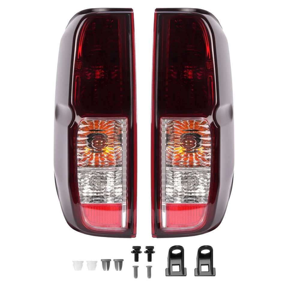 Tail Lights Brake Lamps RH&LH For Nissan Frontier 05-21/Equator 09-12 Red Smoked - Image 1 of 4