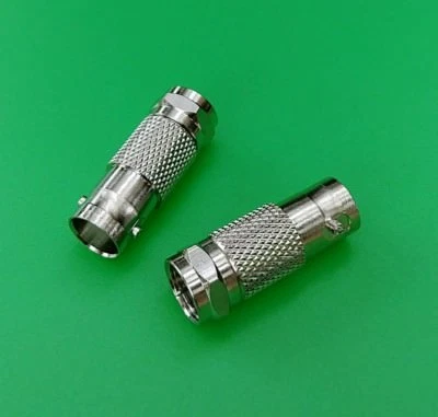 (1 PC) BNC Female to F Male Connector - USA Seller - Image 1 of 2