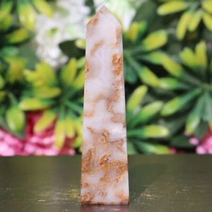305g!-Sylvite Sylvine Obellisk Tower Aura Metaphysical Healing Power Point - Picture 1 of 11