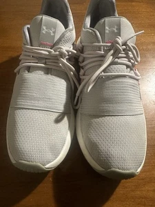 Under Armour Shoe Women’s Size 9.5 Breathe Pink/White - Picture 1 of 6