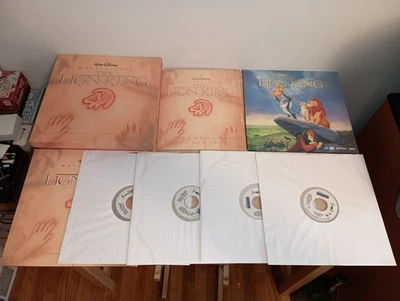 WALT DISNEY'S The Lion King LASERDISC Deluxe CAV Letterbox Edition w/Lithographs - Image 1 of 4