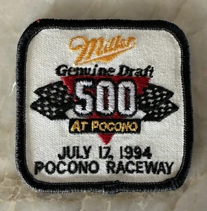 NASCAR 1994 Miller 500 Race in Pocono Pennsylvania Patch July 17, 1994 - Picture 1 of 2