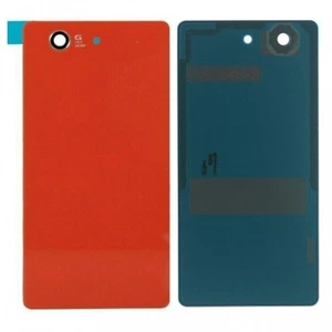 TAPA TRASERA PARA SONY XPERIA Z3 COMPACT, CRISTAL CUBIERTA BATERIA, COLOR ROJO - Imagen 1 de 1
