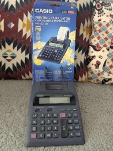 Casio HR-150 TER Euro Conversion & Tax Printing Calculator & Manuals 12 Digit - Picture 1 of 6