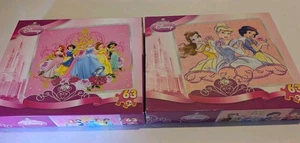 2007 Disney Princess Jigsaw Puzzles 63pc  Ages 5+ - Lot Of 2 - Picture 1 of 4