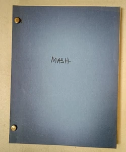 Vintage Original Movie Script for M*A*S*H [MASH] by Ring Lardner Robert Altman - Picture 1 of 4