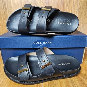 Sandalias con plantilla para mujer COLE HAAN Marisol W31882 ~ cuero negro - Imagen 1 de 5