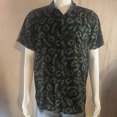 Camisa de manga corta Teenage Mutant Ninja Turtles para hombre Nickelodeon talla grande Foto 1 de 4