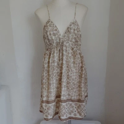 Vestido corto de verano floral sin mangas LEI Babydoll para mujer talla XL Y2K Foto 1 de 4