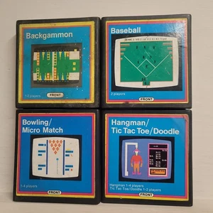 APF MP-1000 Backgammon Baseball Bowling Micro Match Hangman Tic Tac Toe Doodle - Bild 1 von 4
