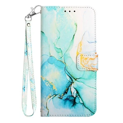 Pattern Case For iPhone 16 17 Pro Max 15 14 13 12 Phone Wallet PU Leather Cover - Image 1 of 4