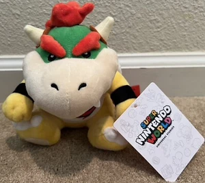 SUPER NINTENDO WORLD MARIO Koopa Bowser Jr. Plush 7" NWT - Picture 1 of 4