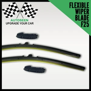For Ford Mustang 2013-2018 Wiper Blade(Driver22”/Passenger20”) & F25 Connector  - Picture 1 of 1