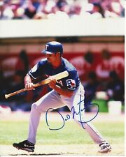 Dave Martinez  Autographed 8x10 Texas Rangers Free Shipping #S1174