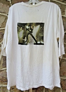 Camiseta Top Delgada Lizzy Hágalo Usted Mismo Phil Lynott Fruta del Telar Manchada Sucia Santa XL - Imagen 1 de 24